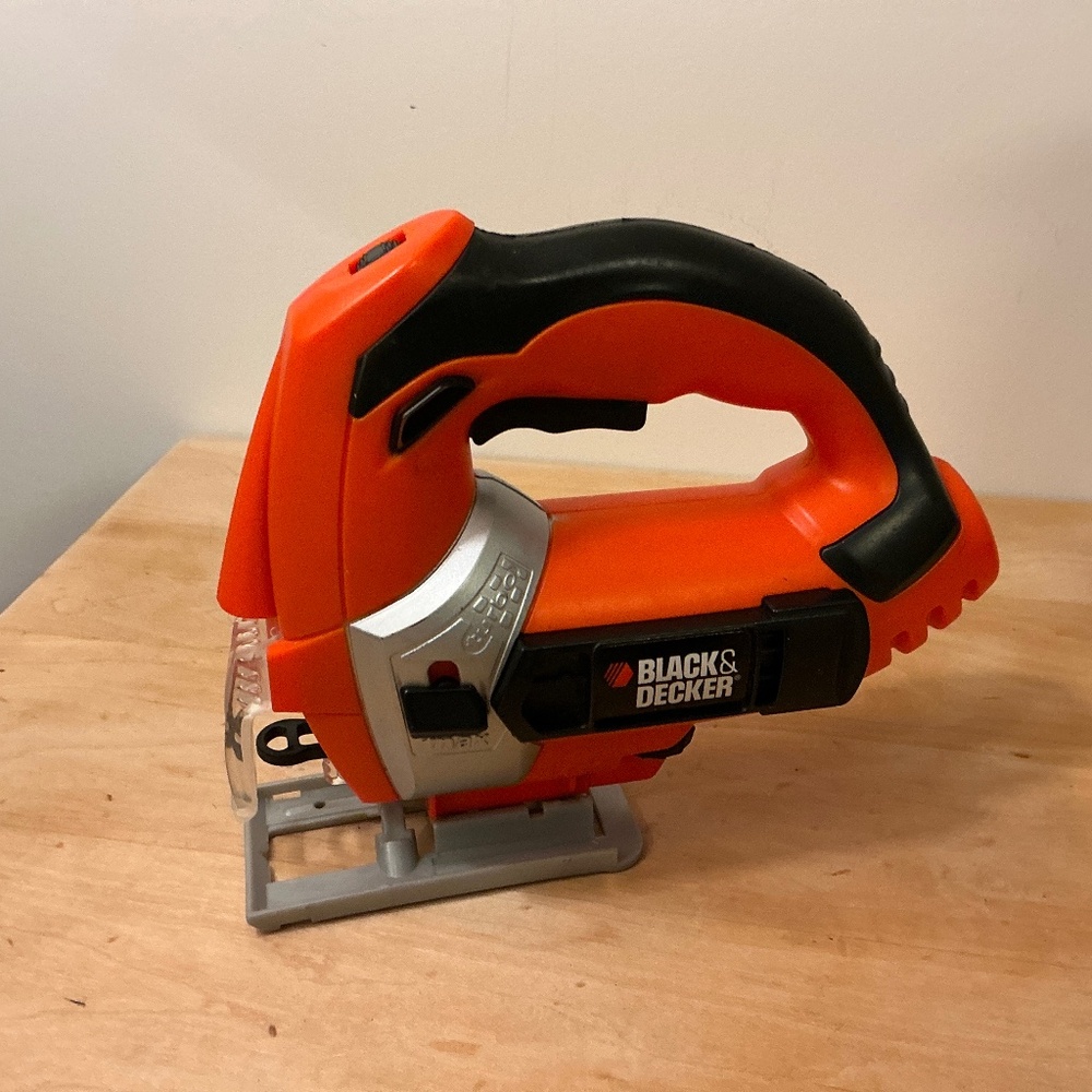 Black and Decker Power Tools JR cordless jig saw tool toy